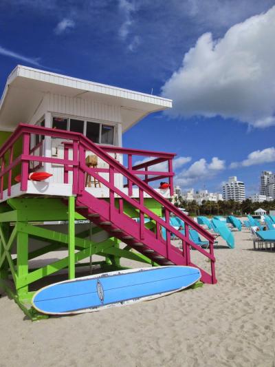 マイアミ／デコ地区・サウスビーチ。　Miami Deco Dist, South Beach