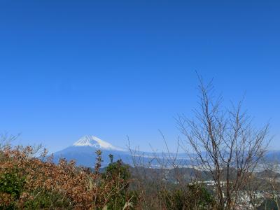 城山へ冬のハイキング