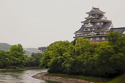 香川・岡山ひとりアート巡りの旅。（5日目　雨の岡山。)