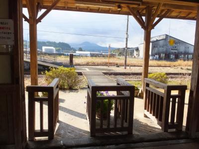 霧島を３／４周。列車でスタンプラリーの旅。