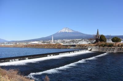 散歩　お天気が良いので富士山を見ながら歩きました 2018.01.04
