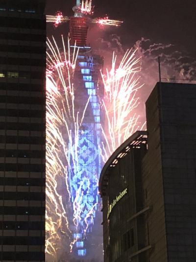 2017年12月阿里山と台北101カウントダウン③