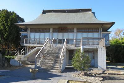 2017暮、大阪湾の名城(21/42)：12月6日(5)：勝瑞城(1/3)：勝瑞城所縁の見性寺、本堂