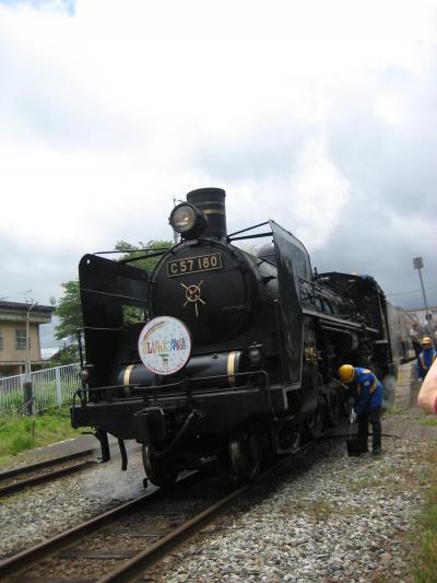 ＳＬと只見線トロッコ列車の会津の旅