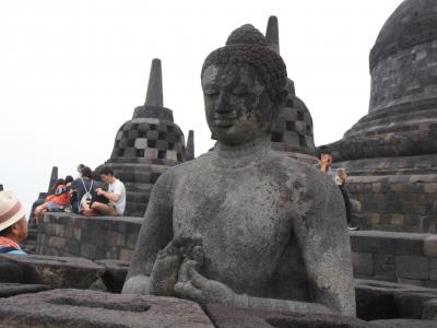 渋滞・焦って、でも、また行くかも、ジョグジャ・ボロブドゥール