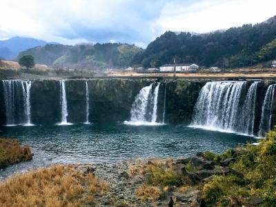 2泊3日 大分の旅 半分親戚回り2日目は豊後大野 原尻の滝や宮迫石仏