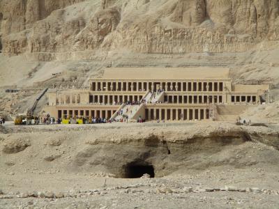 Mortuary Temple of Hatshepsut at Deir el Bahri （ Luxor④）ハトシェプスト女王葬祭殿（2017年12月24日ルクソール④）