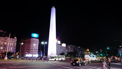 【アルゼンチン旅行記③】夕方の街散策とタンゴ鑑賞