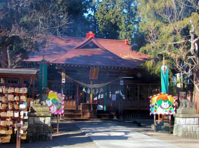 2018年　新春今年も芳賀町「天満宮」初詣と益子に出かけました。