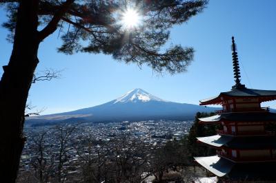 新年 ひたすら富士山を拝み運気を高める旅　その１
