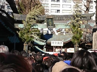 18年始・湯島(湯島天神と鳥せい)編