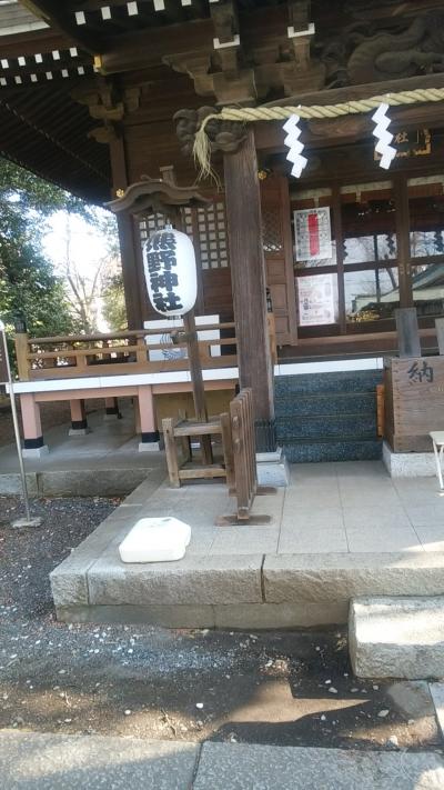 熊野神社でどんど焼き