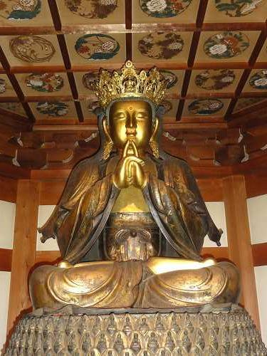 2018年の初詣　五郎丸ポーズの仏様へお参りに