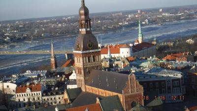 初めての国、初めての街、ラトビア・リガ観光名所～美しい街を見学♪