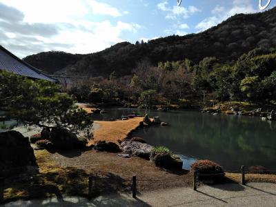 冬の天龍寺を訪問―スマホVSデジカメー