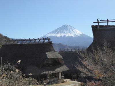 晩秋の伊豆/河口湖♪　Vol12(第3日)　☆西湖：「西湖いやしの里根場」富士山とコラボ風景♪