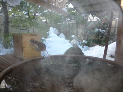 2018 女正月は 雪の中～ あわら温泉 グランディア芳泉 ゆとろぎ亭