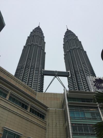 小雨のクアラルンプール