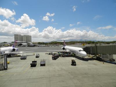 ハワイアン航空でカウアイ島へ（HNL→LIH）！◆2017年7月・カウアイ島＆ホノルルの旅《その２》