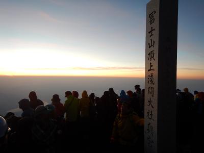 富士山：初登頂・ご来光までの道