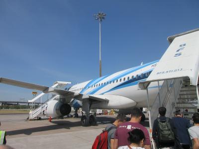 バンコクエアウェイズ　エコノミークラスでシェムリアップ