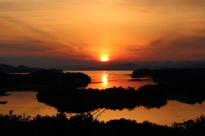 英虞湾の夕日を見に行ってみました。伊勢志摩の旅