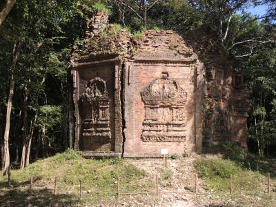 カンボジア2017･･･（8）シェムリアップからコンポン・トムへ　第三の世界遺産「ソムボー・プレイ・クック」