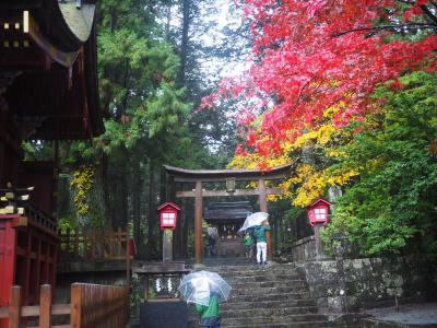 2017年10月、山中湖（浅間神社と富士レーダードーム館）