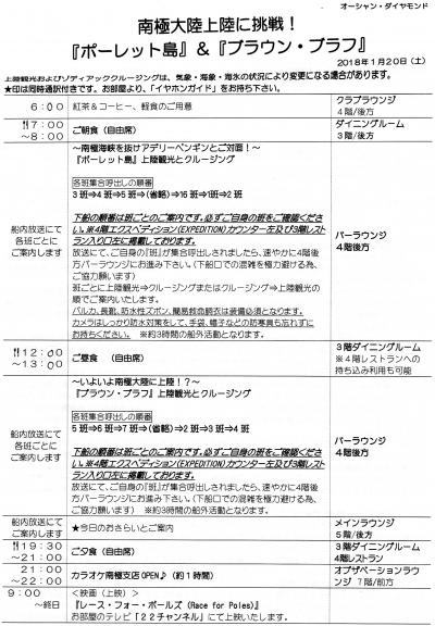 冗談から始まった南極上陸付きクルーズ旅行・ダイヤモンド・オーシャン号　NO.11　第7日目