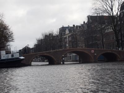 アムステルダムの運河クルーズ