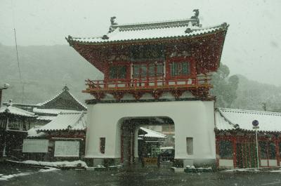 2018初旅！某会新年会2日目は雪の武雄温泉へ