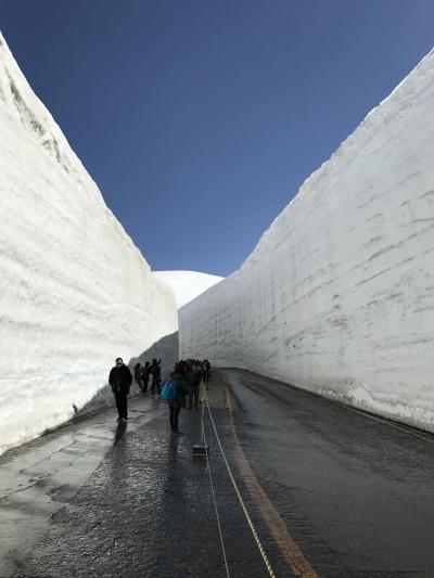 絶景　立山雪の大谷　＜１＞