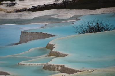 九寨溝/黄龍(この10ヶ月後、地震で崩壊)