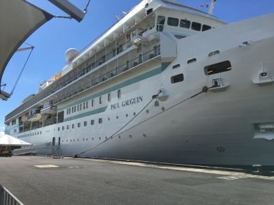 結婚２５周年記念　ポールゴーギャン号クルーズ・待ちに待った乗船そして新しいチャレンジ・二人でスキューバダイビングの講習に参加（タヒチ島とファヒネ島）