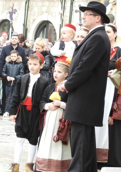 2018冬欧州:ユネスコ無形文化遺産-聖ヴラホ祭り＠Dubrovnik.