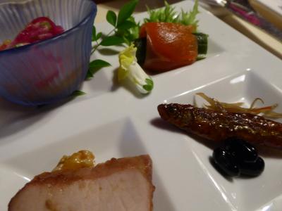 冬の軽井沢♪　Vol.13(第3日）：軽井沢プリンスホテルのドッグコテージ　夕食は中華料理と花火♪