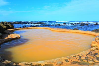 晩夏の東北旅行　美味しいもの食べ尽くしと温泉三昧②　　黄金崎不老ふ死温泉と白神山地編