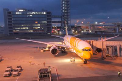 【東京-大阪-ホノルル】LCCでハワイひとり旅 2　飛行機の部