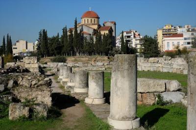 2017年12月ギリシャ(16) ケラミコスの遺跡