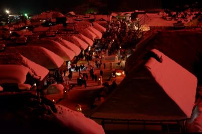 大内宿　雪まつり！＜夜編＞