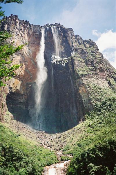 失われた世界が見たいとギアナ高地へ、2000年7月＝２（エンジェルフォールに圧倒されて）