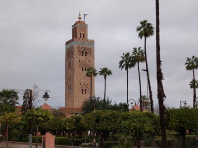 2018新春モロッコ　その１１～マラケシュ前半：バヒア宮殿とサアード朝墳墓