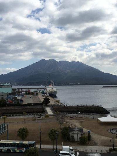 熊本城と鹿児島城と砂風呂