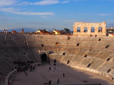 イタリア 冬の旅　１２日目　（ベローナ散策、ミラノへ移動）