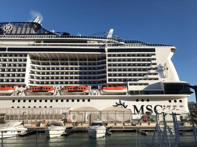 MSCメラビリア号地中海クリーズ　～成田⇒ドバイ経由⇒バルセロナ到着まで～