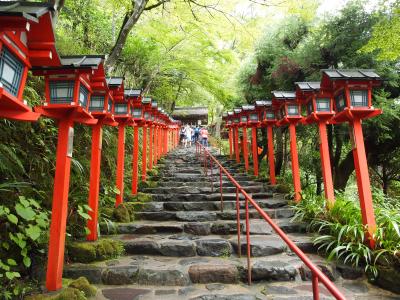 晩夏の京都ひとり旅【1】一日目・雨上がりの貴船神社、結社、奥宮参拝