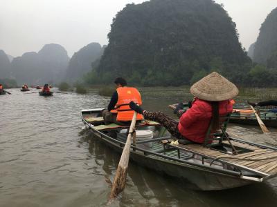 初のベトナム 2018新年：12/29 世界遺産ニンビン