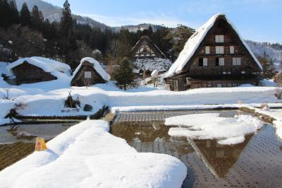 五箇山・白川郷、雪の合掌集落