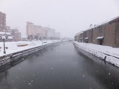 雪を求めて北海道[中] 小樽サバイバル