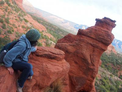 【 セドナ便り vol.7 】Slide Rock State ParkとGrasshopper PointとThunder Mountain Trailを巡り、Sugar Loafでサンセットを見た1日（メキシカンレストランでのビュッフェ付）